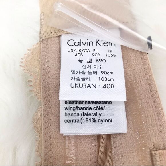 Calvin Klein Seductive Comfort Strapless Lift Multi-way Bra -NEW with tags - Picture 12 of 13